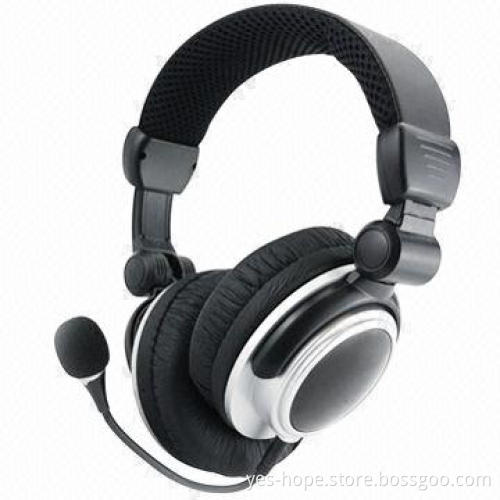 Multifunction Gaming Headset with CE, RoHS Marks, Customized Logos Available